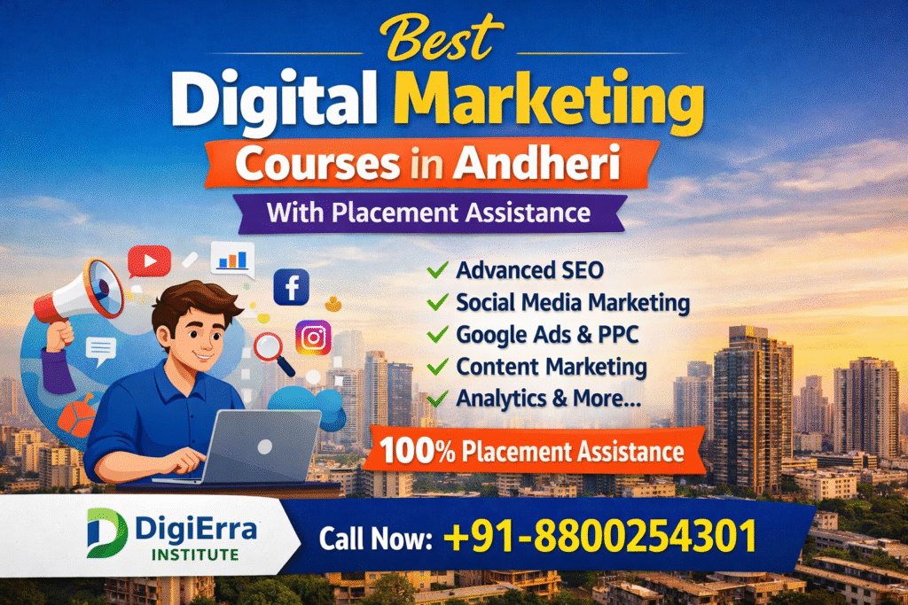 Best Digital Marketing Courses in Andheri With Placement